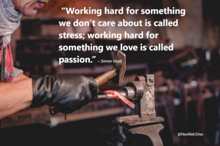 Working hard quote